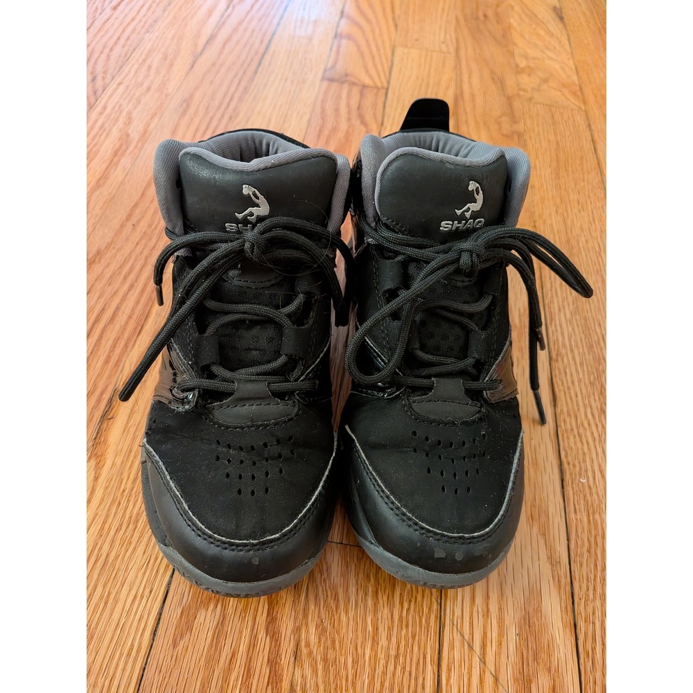 Shaq Kids Basketball Shoes Black Charcoal Mid Top Athletic‎ Sneakers
Size 13